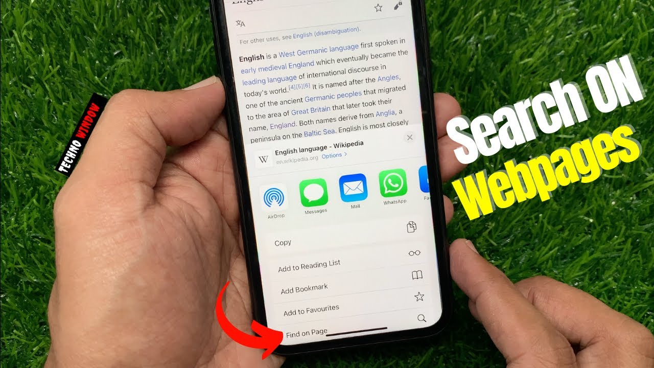 How to Search Text on Webpages in iPhone and iPad