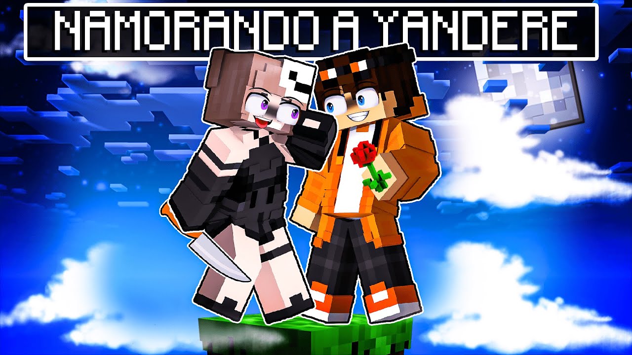 ESTOU NAMORANDO a GAROTA YANDERE no Minecraft!