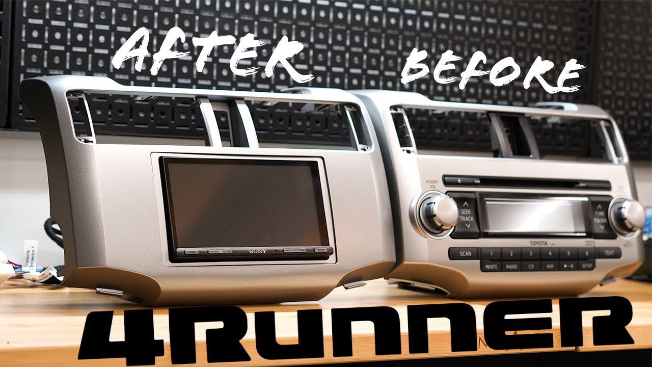Установка комплекта Sony Plug & Play для Toyota 4Runner | Toyota 4Runner 2010–2019 гг. | Apple Ca...