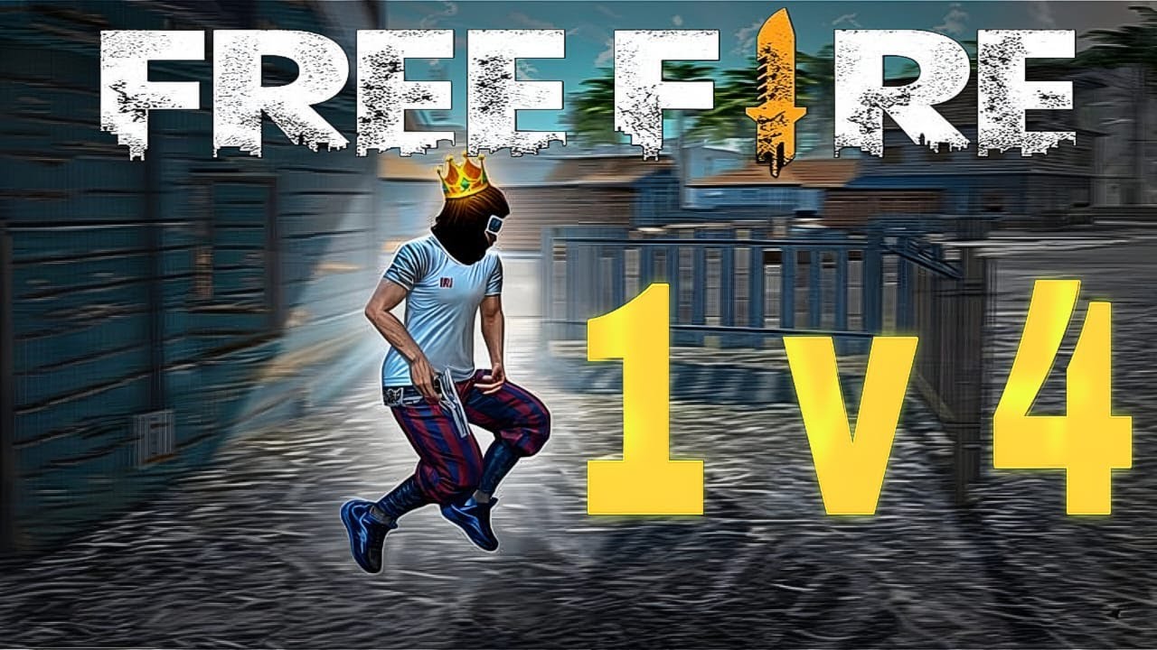 1 v 4 Keyboard and mouse freefire gameplay | ixnbeerus | 🤬