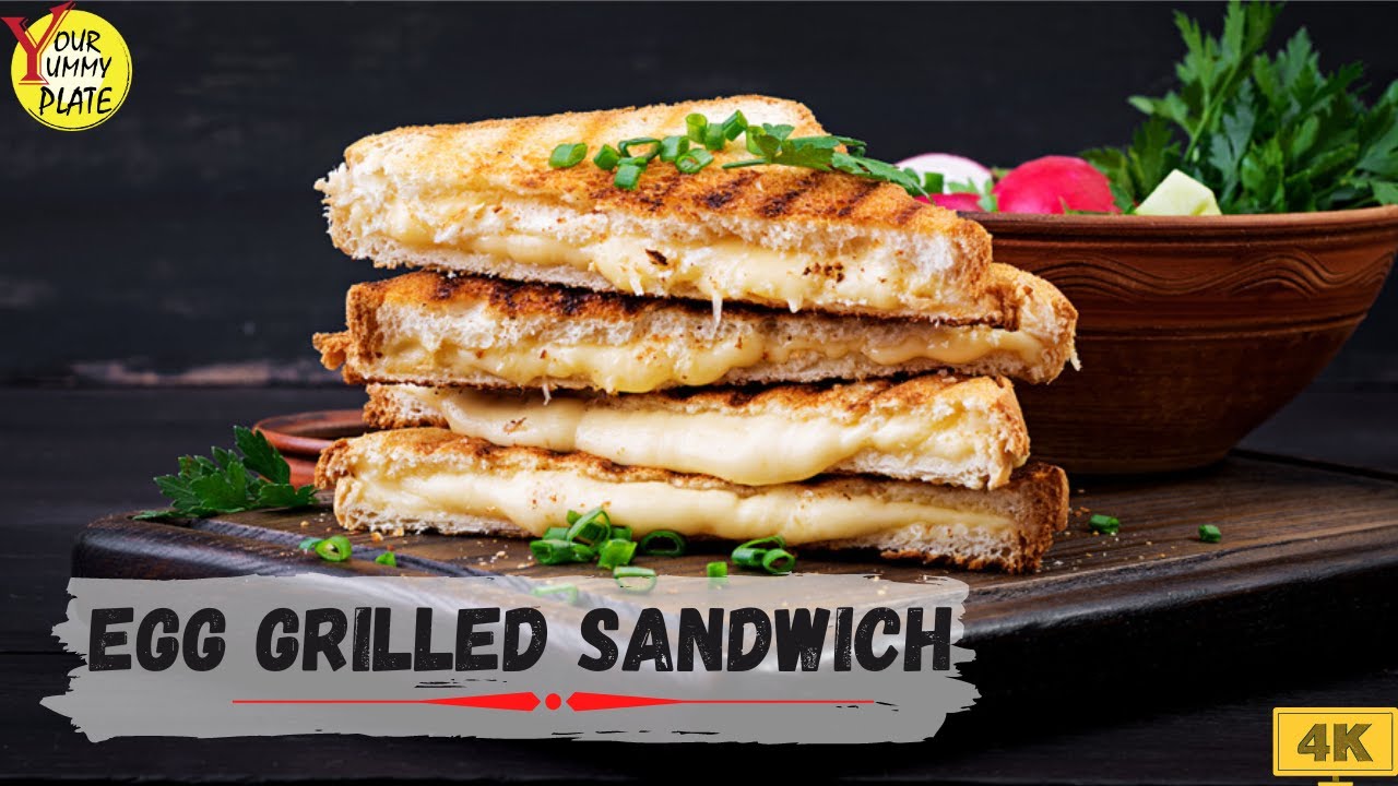 Egg Grilled Sandwich | how to make Grilled Sandwich | Sandwich Maker | Boiled Egg