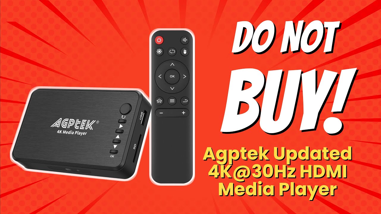 НЕ ПОКУПАЙТЕ МЕДИАПЛЕЕР AGPTEK 4K HDMI, ПОКА НЕ ПОСМОТРИТЕ ЭТО! 😱 (5 причин)