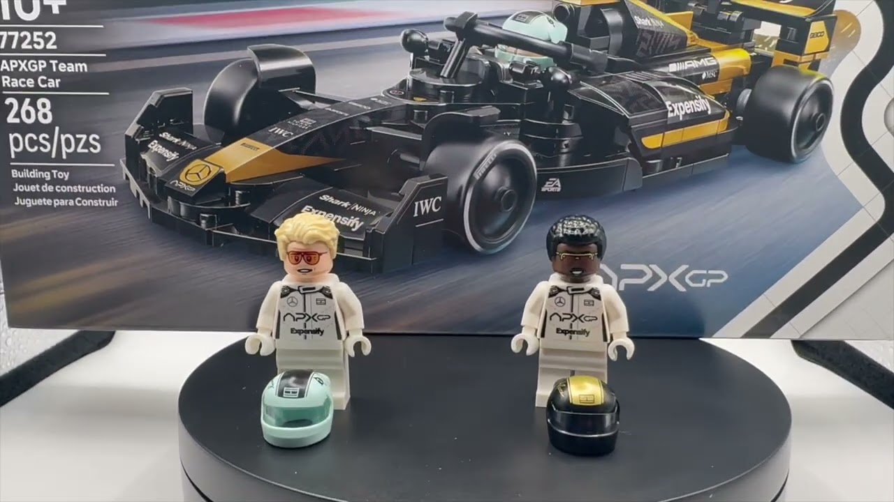 Lego APXGP from F1 Movie
