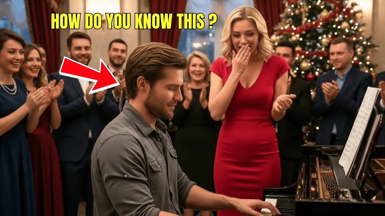 A Single Dad Played a Piano Tune — The CEO Froze When She Recognized Her First Love’s Song