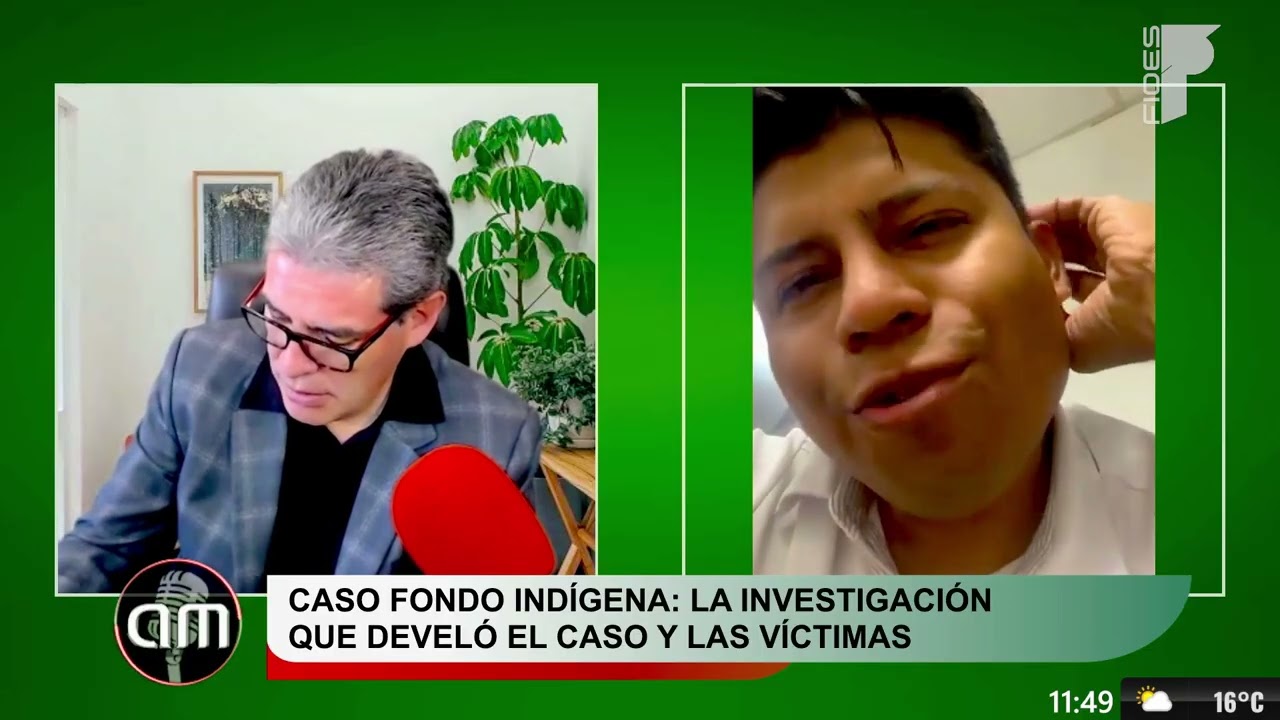 🟢 Marco Aramayo, hijo de Marco Aramayo, exdirector del Fondo Indígena  |15.12.25|