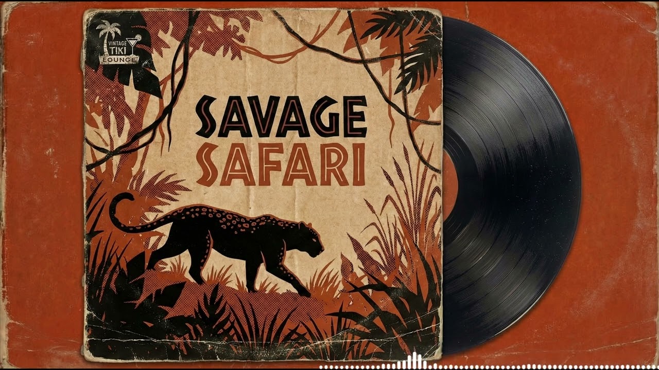 Savage Safari 🐆 Wild Jungle Jazz & Primitive Exotica Rhythms