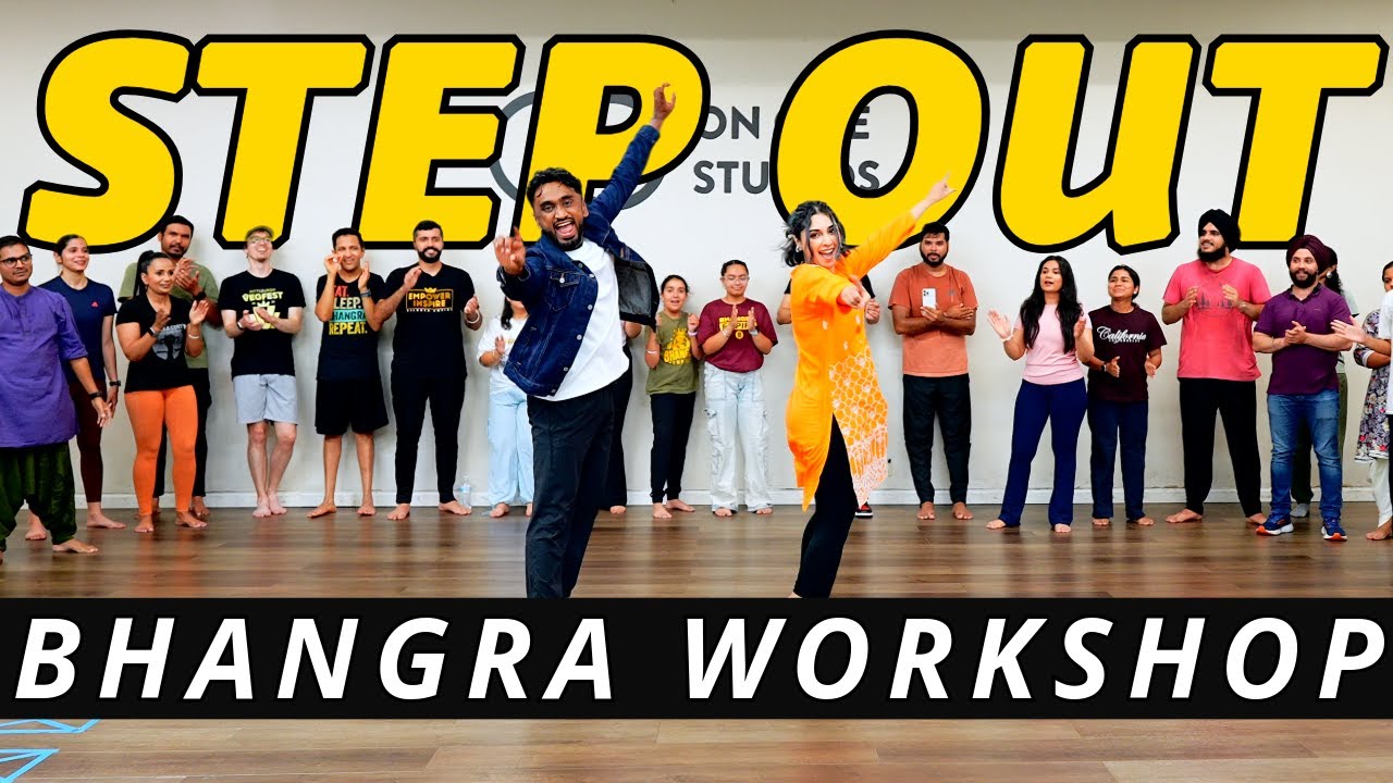 STEP OUT BHANGRA WORKSHOP | RAF SAPERRA | BHANGRA EMPIRE | SAN JOSE