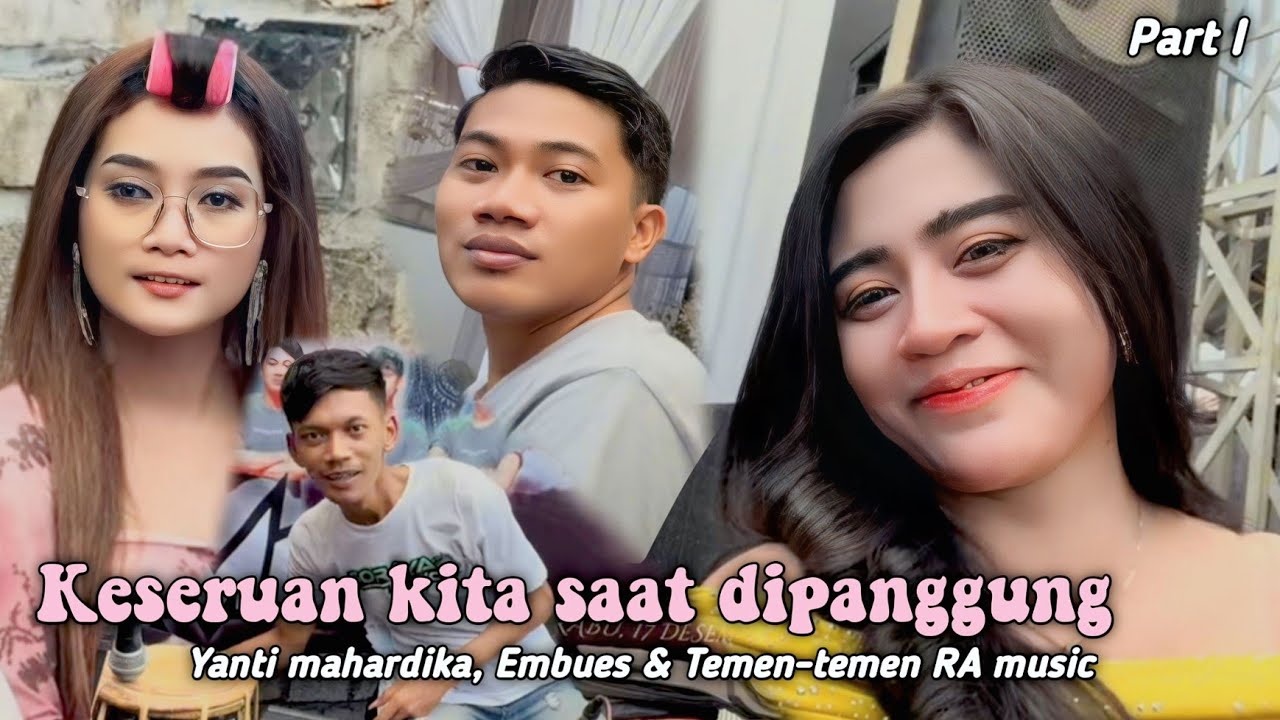 Vlog waktu di panggung YANTI MAHARDIKA mas MBUS N FRIEND