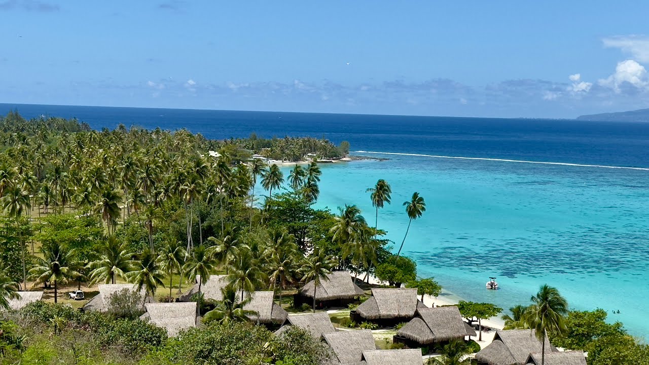 MOOREA,FRENCH POLYNESIA.NIU BEACH