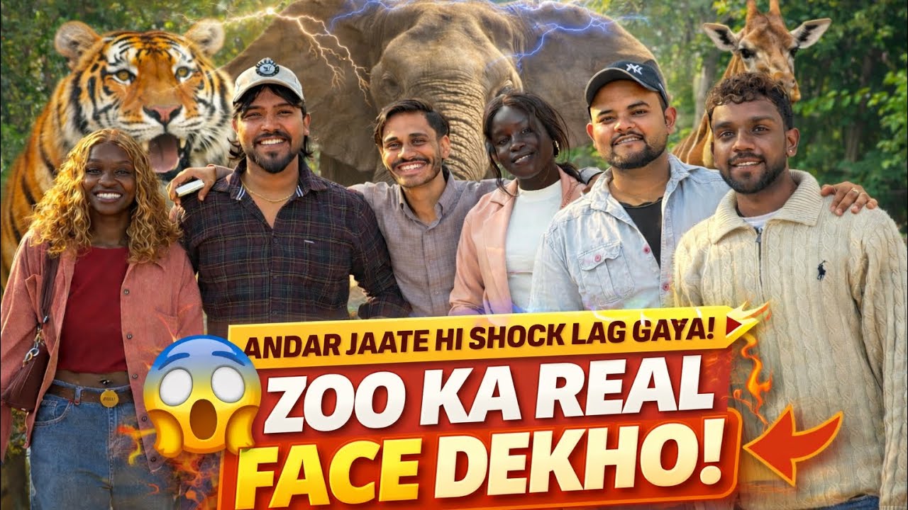 Zoo Mein Jo Hua… Socha Bhi Nahi Tha! 😱🐯 | Full Masti Zoo Vlog
