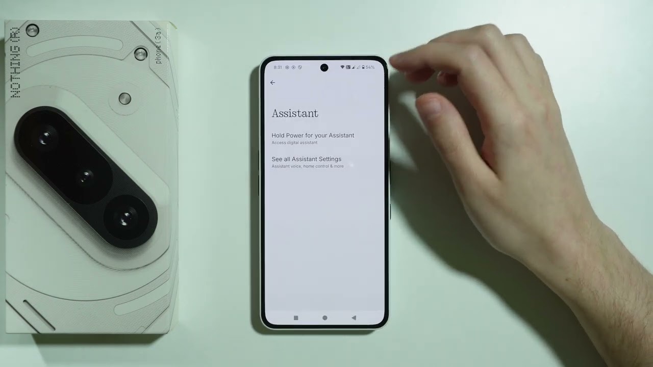 Nothing Phone 3a/3a Pro: How to Switch Gemini to Google Assistant