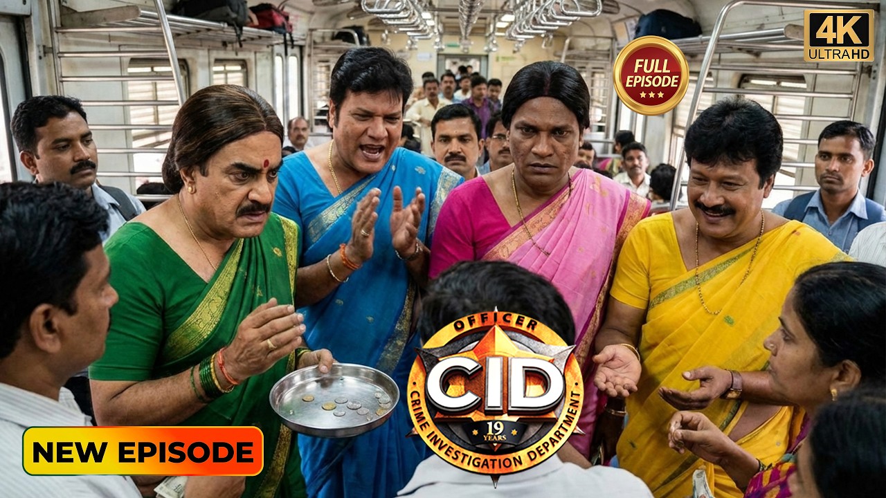 किन्नर के भेष में पूरा CID Team ने कातिल को पकड़ने के लिए ट्रैन में मांगने लगे पैसा | CID | New 2026