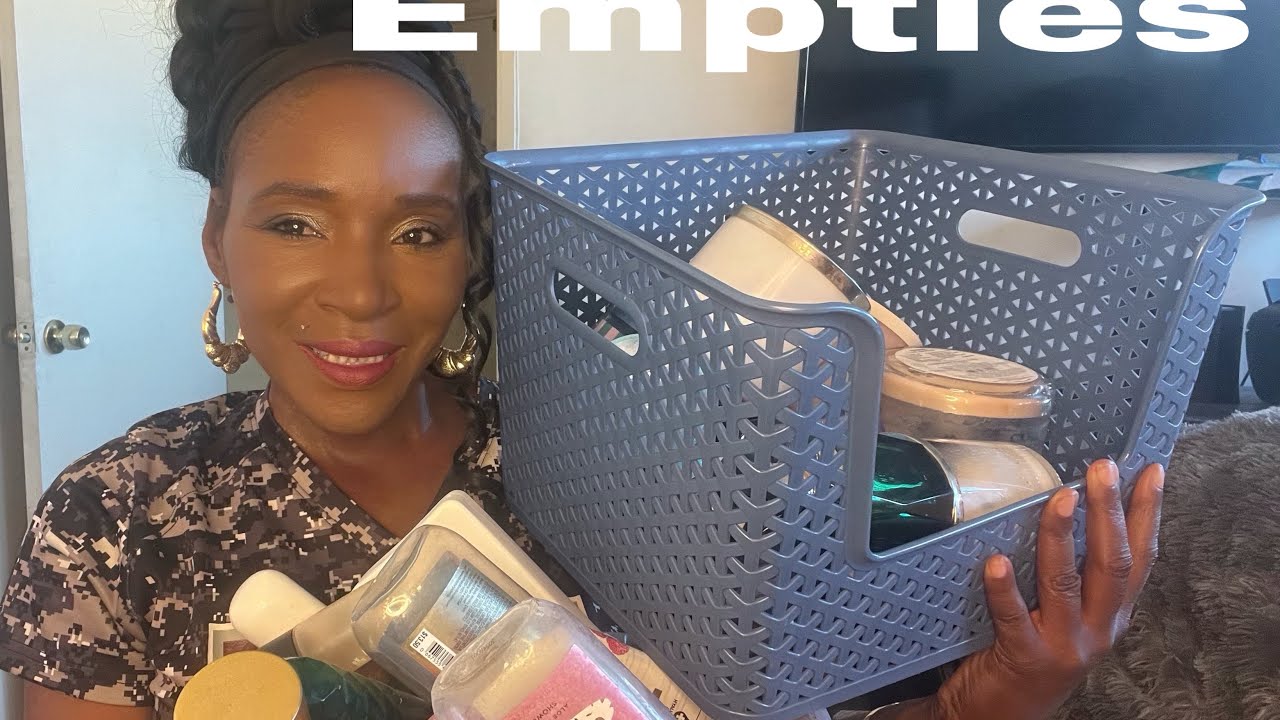 RANDOM EMPTIES HAUL 2024.CANDLES MAKEUP BODYCARE & PERFUMES#roadto2k#subscribe#relaxing