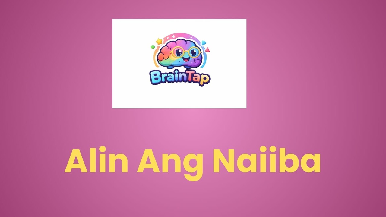 Alin ang Naiiba? | Masayang Puzzle Game para sa Bata at Pamilya | Brain Teaser-(FIL/TAG)