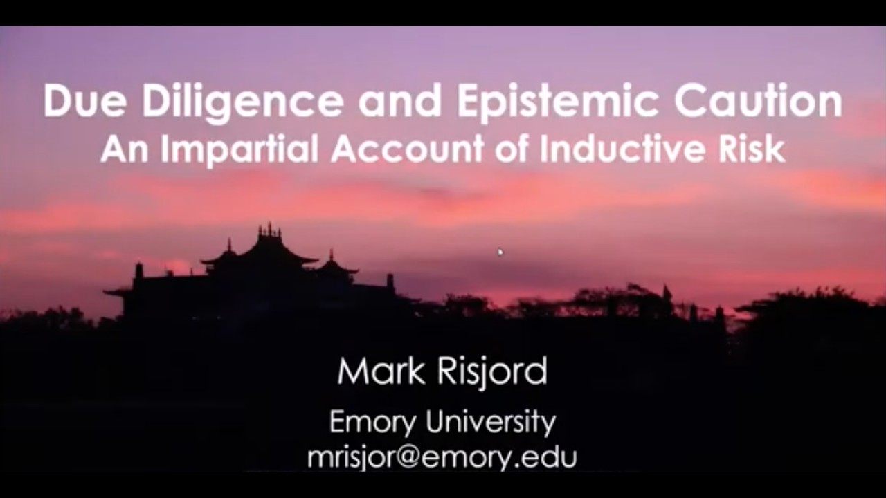 Lunchtime Talk – Mark Risjord 2/3/26