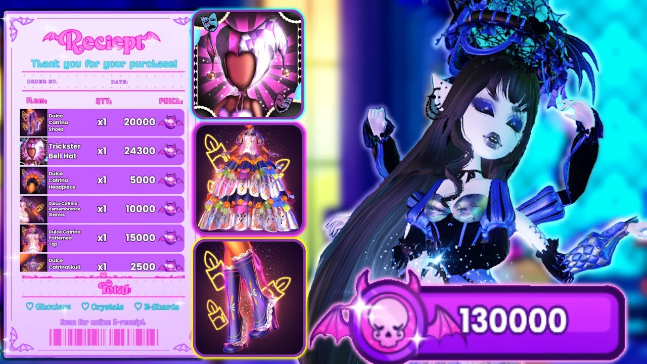 130k Ghoulers Shopping Spree! Dulce Catrina & Trickster Set | Roblox Monsterverse Update | Riivv3r
