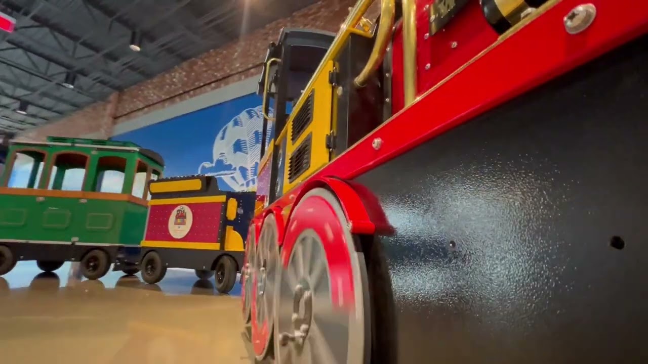 Wattman Mini Express, Front & Rear Angles, Right & Left, Liberty Center Express, Electric Mall Train