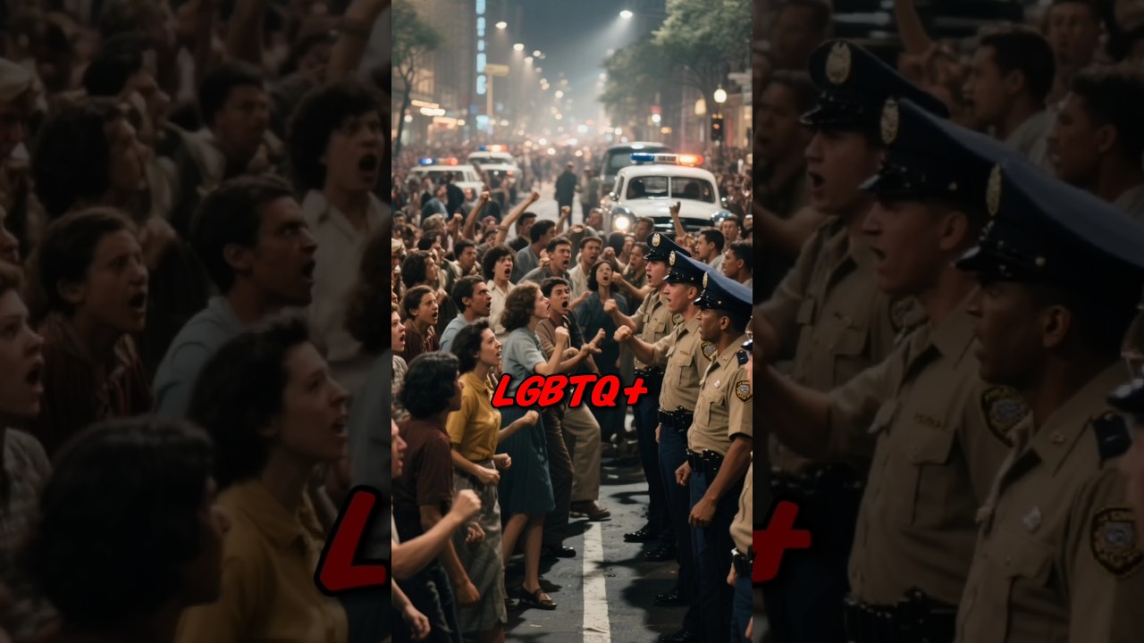 The 1969 Stonewall Riots that started the Pride movement