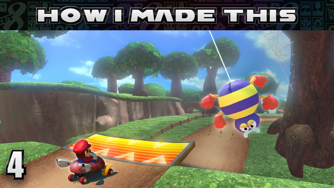 Let's Make a Mario Kart 8 Deluxe Custom Track - Part 4