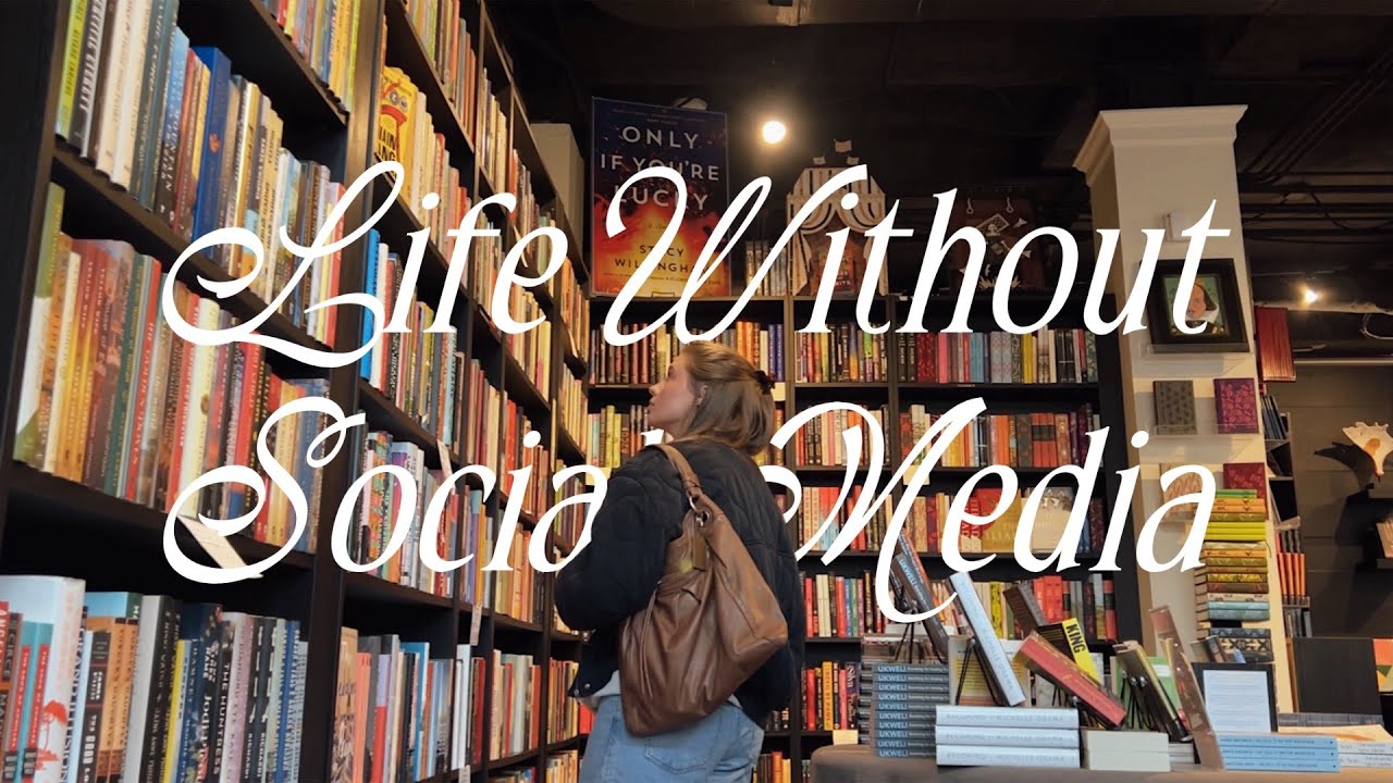 attempting to heal my social media addiction. (a video diary)