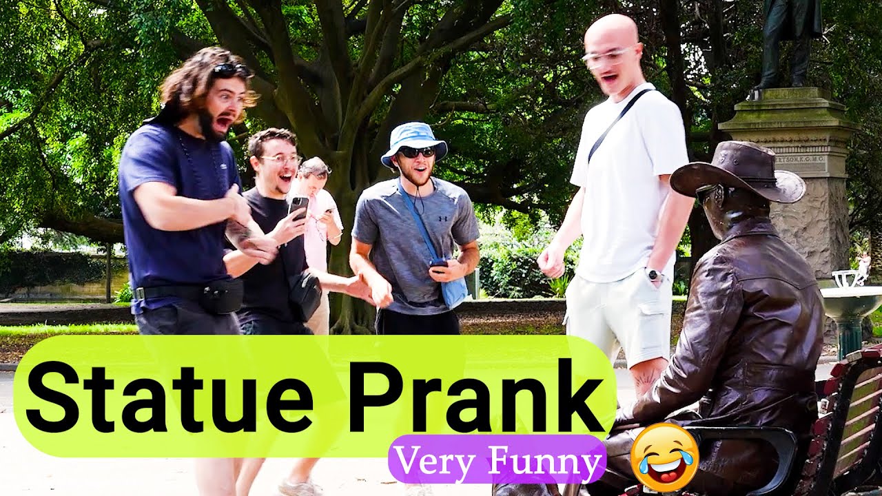 Statue Prank - Got some Hilarious reactions | Must Watch