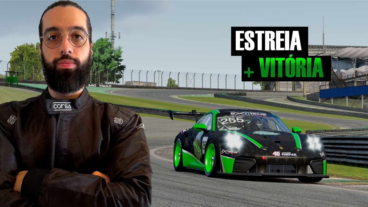 Estreia com VITÓRIA na Porsche Cup em Interlagos