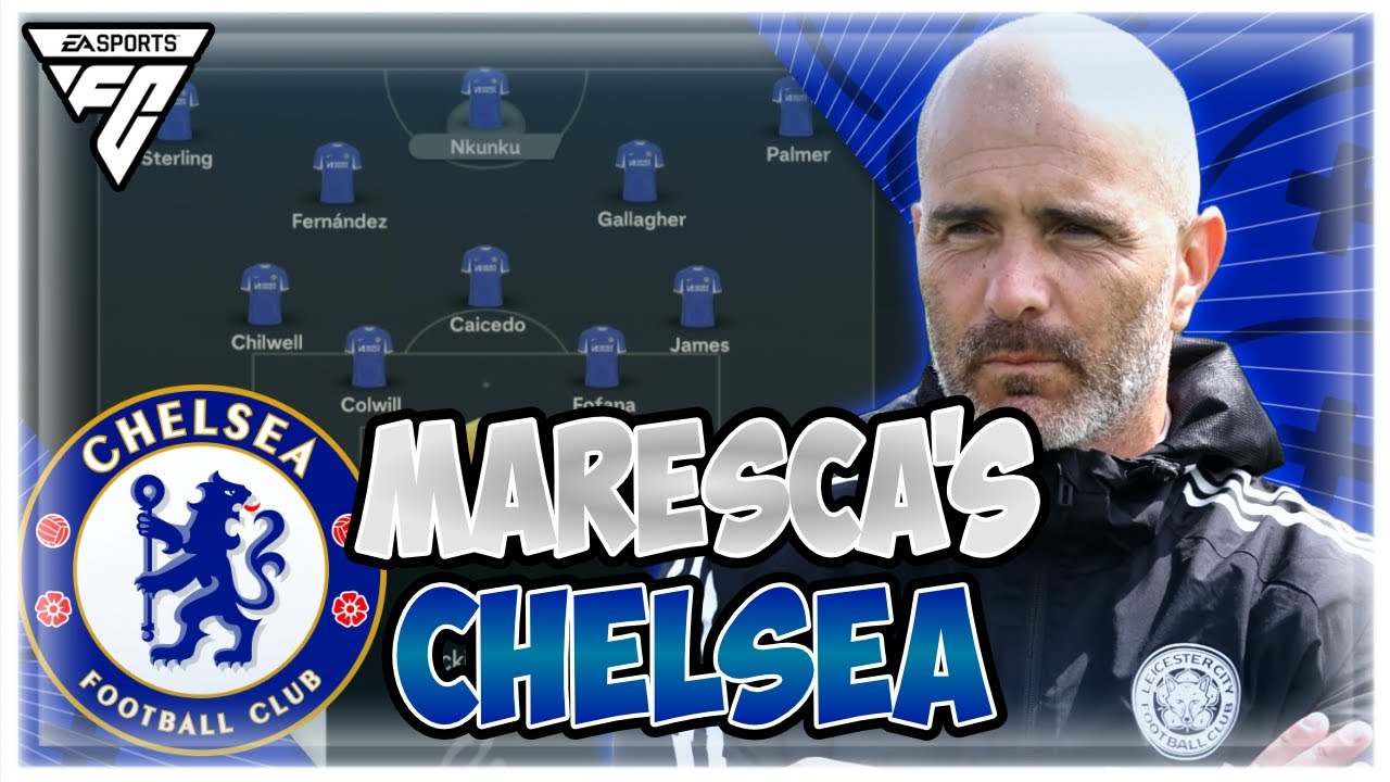 Enzo Maresca's 4-3-3 Chelsea Tactics in FC24