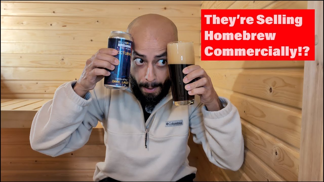 This Brewery Used A Homebrew Recipe!? | Elusive Brewing x Jeff Pringle - Nocturne | Beer Review 045