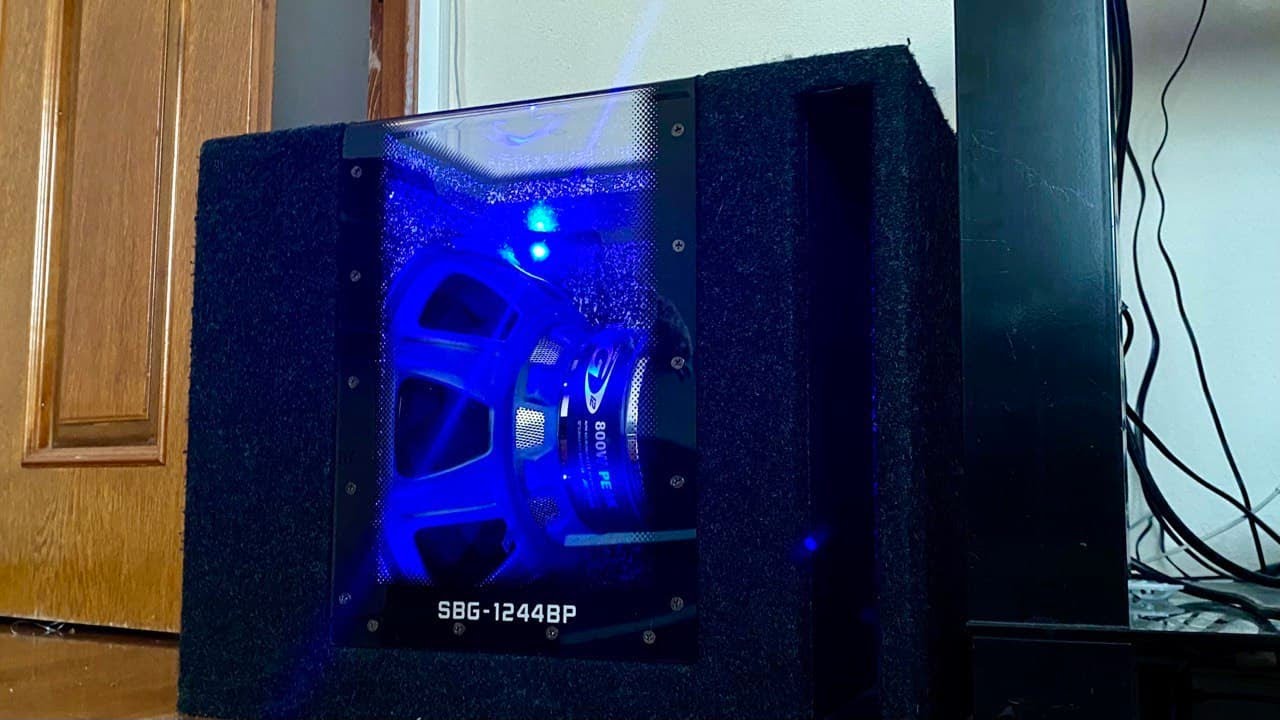 /////ALPINE SBG-1244 BP BANDPASS SUBWOOFER TEST