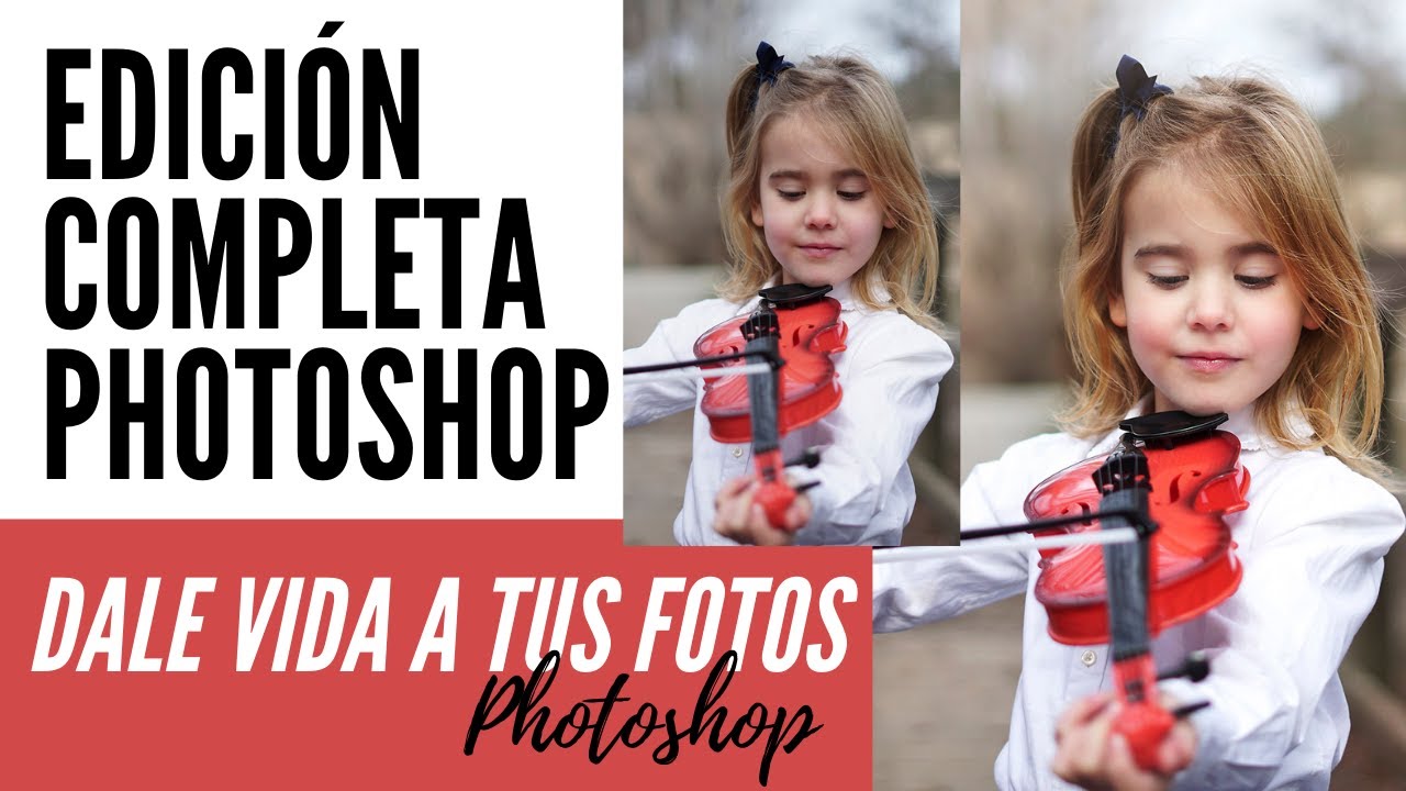 COMO EDITAR FOTOS EN PHOTOSHOP ¡¡Técnicas fáciles de color, piel, desenfoque!! 🌈