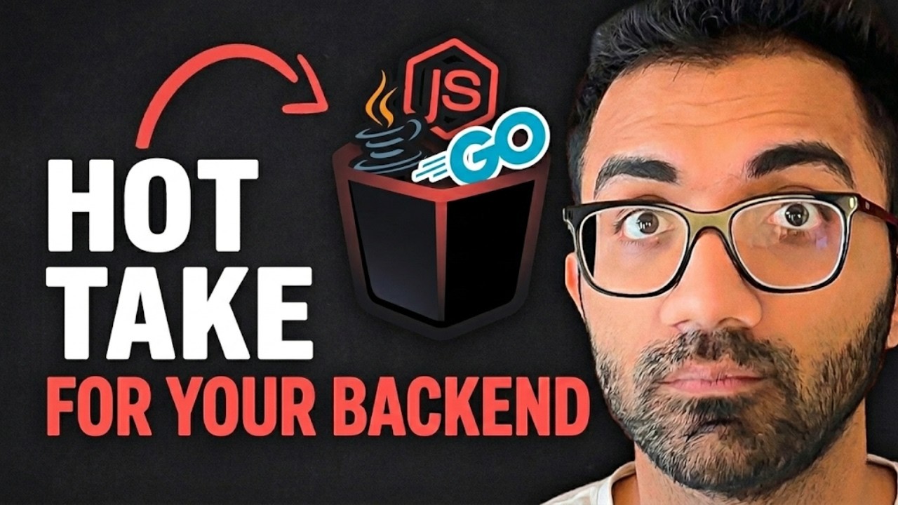My HOTTEST Take Building Backend APIs
