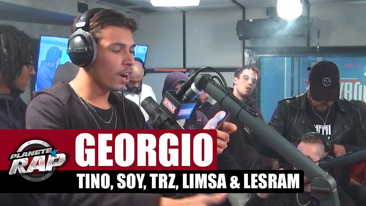Freestyle de Georgio, Tino, Soy 19 réseaux, TRZ, Limsa & Lesram #PlanèteRap