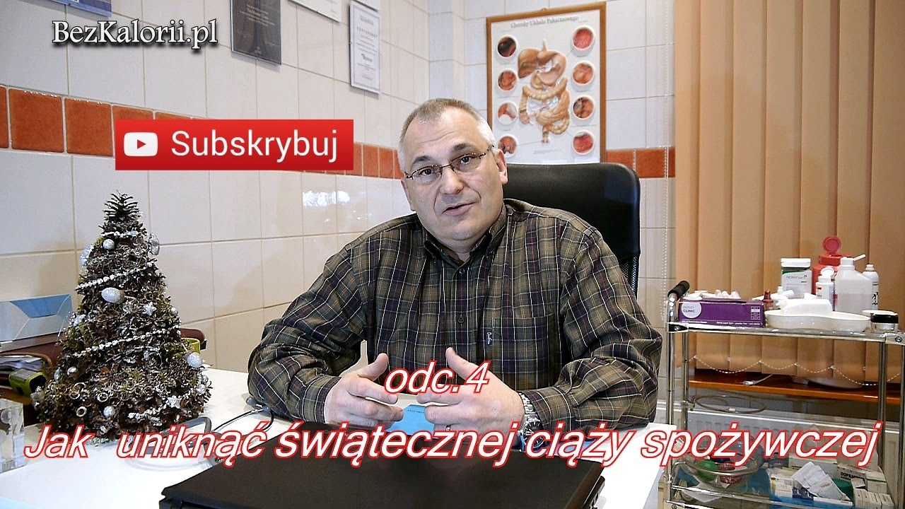 BezKalorii.pl odc.4  ( WIGILIJNY )  Jak uniknąć świątecznej ciąży spożywczej