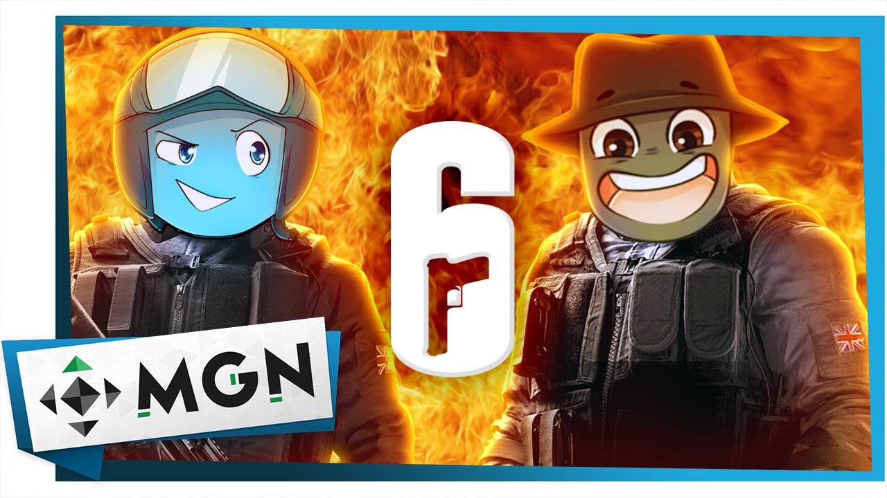 Marginal e Sky de volta a NOOBICE! - Rainbow Six Siege ft. Skyflyer e Marginal