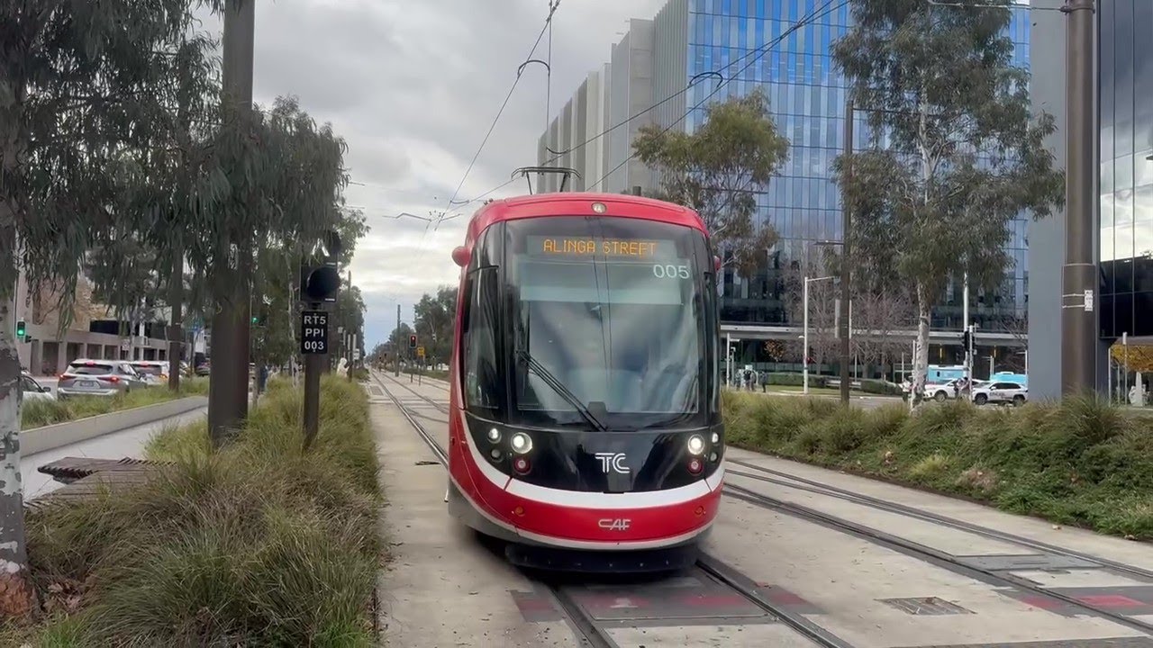 2190ST Transport Vlog 1000: [Transport Canberra] CAF Urbos 100 (5) (CAF 2-Level IGBT-VVVF)