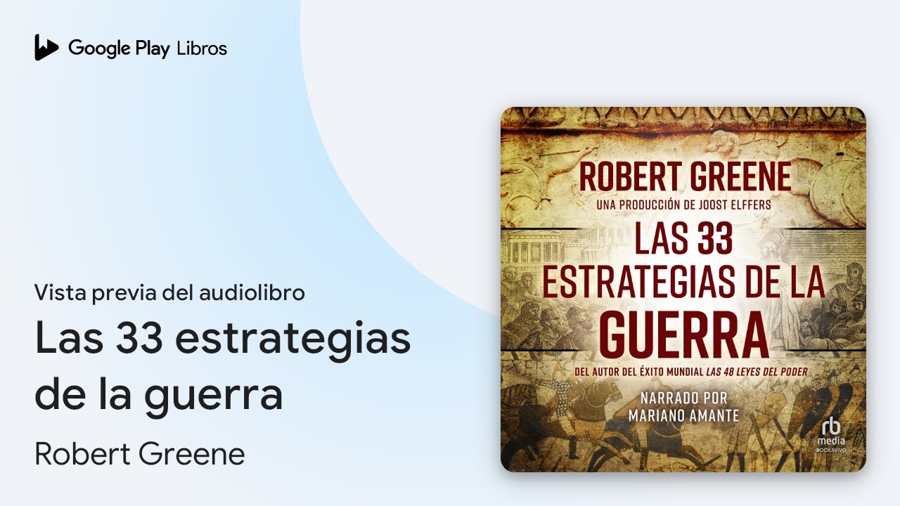 Las 33 estrategias de la guerra de Robert Greene · Vista previa del audiolibro