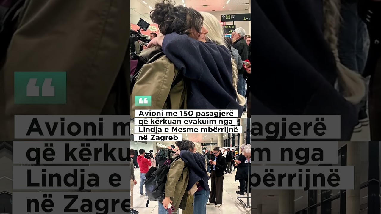 Avioni me 150 pasagjerë që kërkuan evakuim nga Lindja e Mesme mbërrijnë në Zagreb
