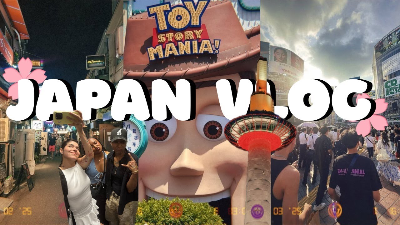 Japan Vlog 🇯🇵 | Besties, Good Vibes and Shopping 🛍️