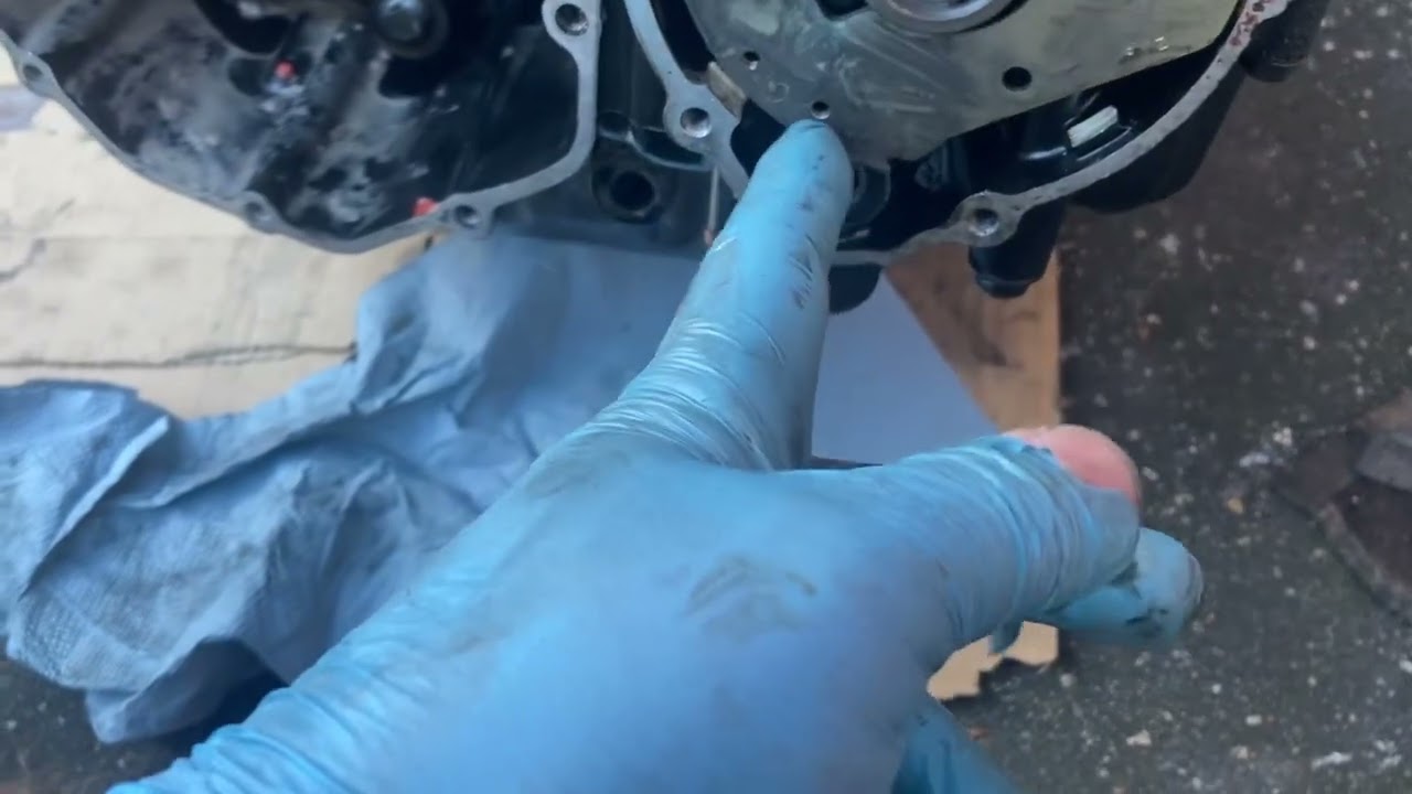 Suzuki Gsx600f 1993,  Engine teardown