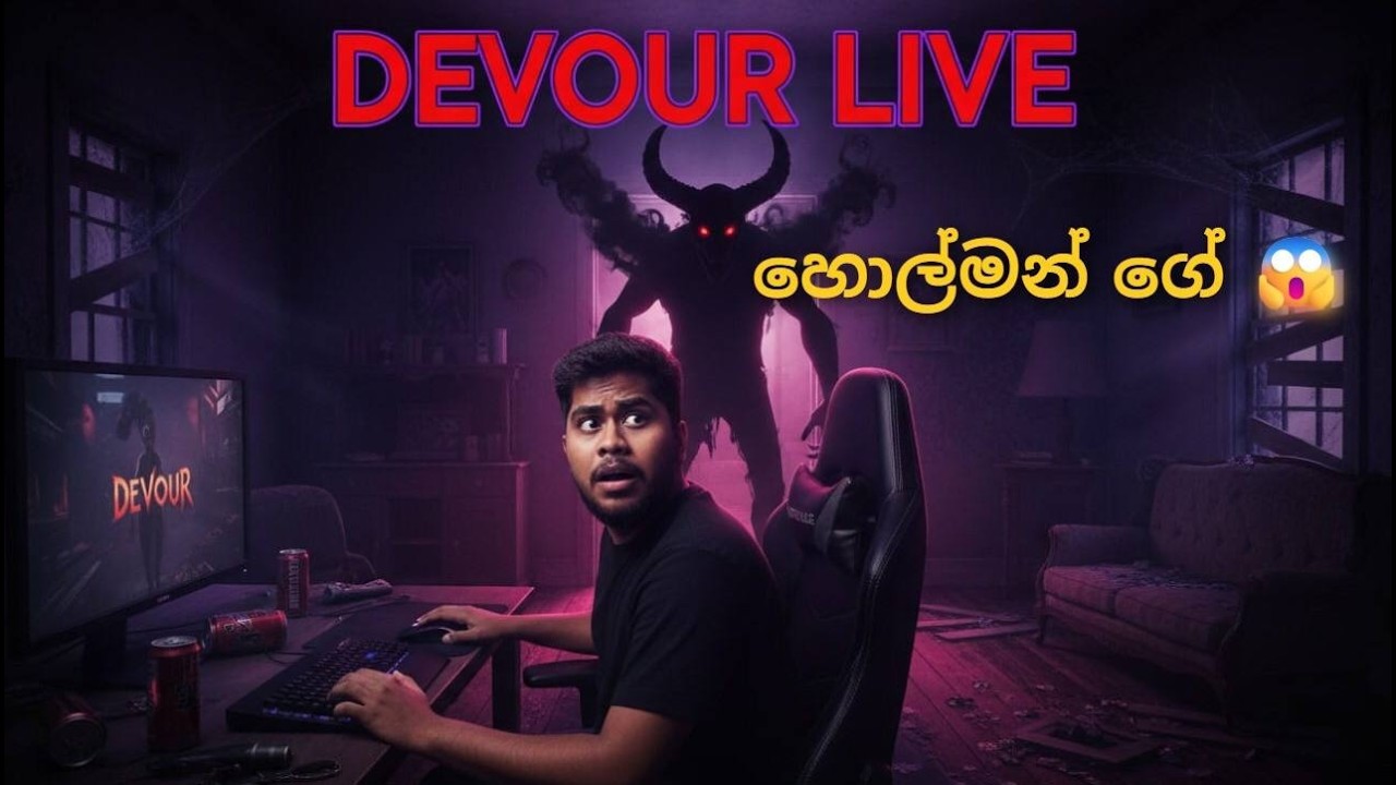 චු යයිද යාලුවනේ 😱/DEVOUR / LIVE STREAMING