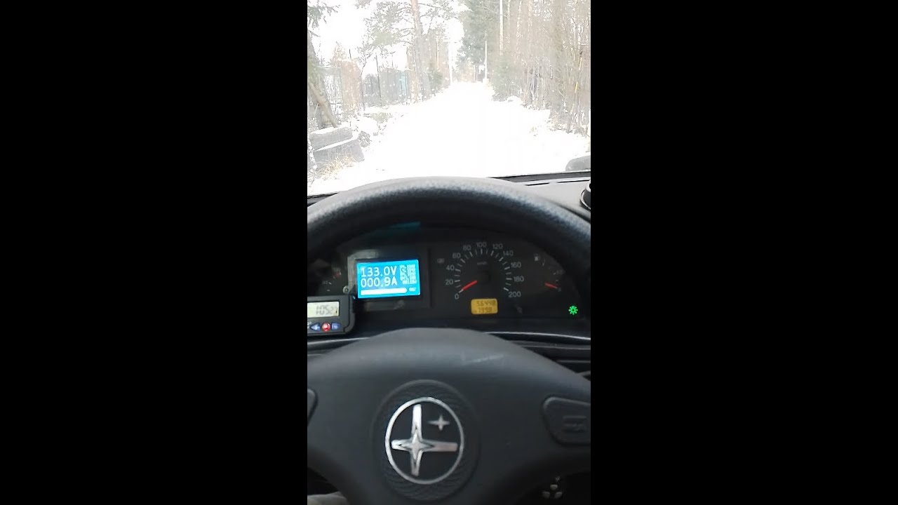 Испытание электрической Оки с инвертером Toyota Aqua