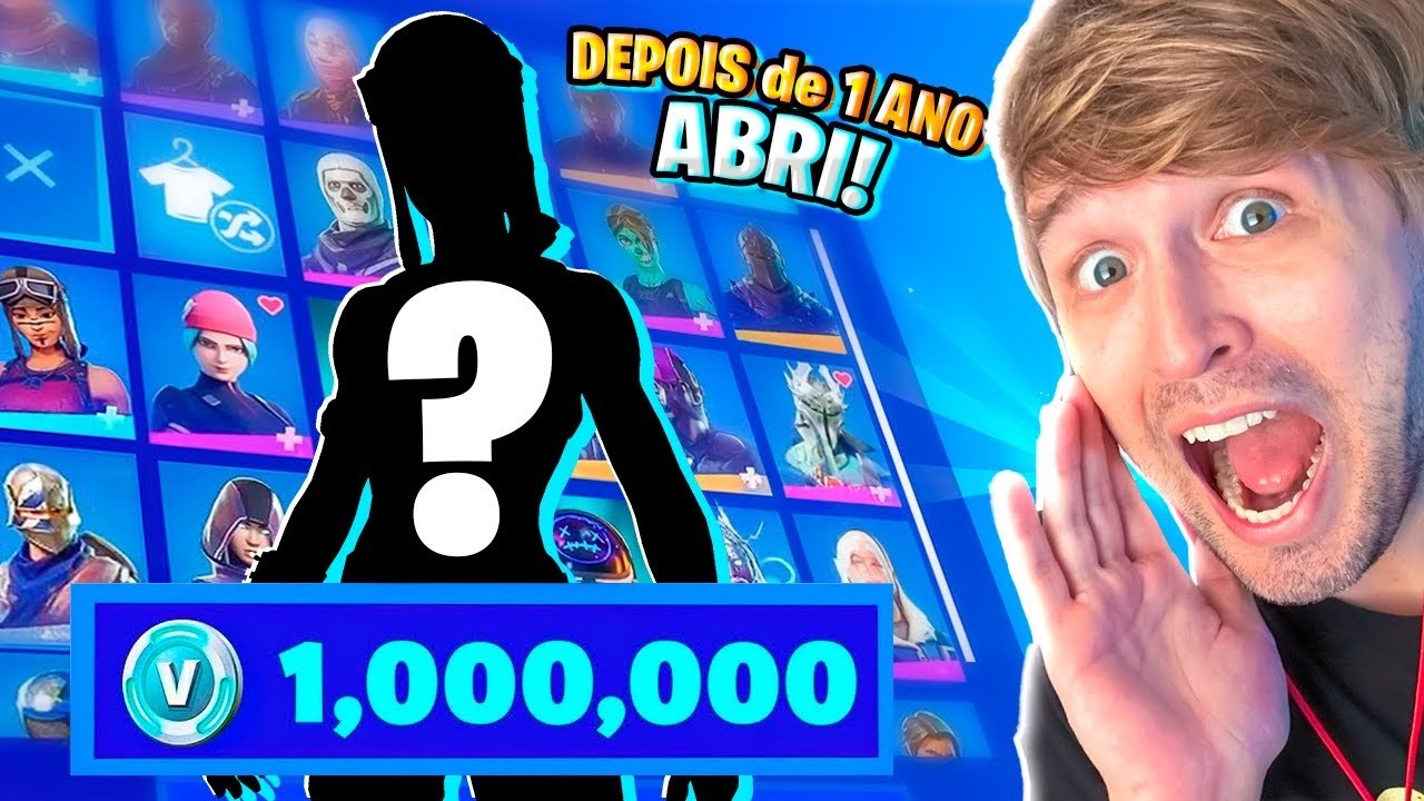 ENTREI na MINHA CONTA de R$ 100.000 depois de MUITO TEMPO... (TEMPORADA 1) Fortnite