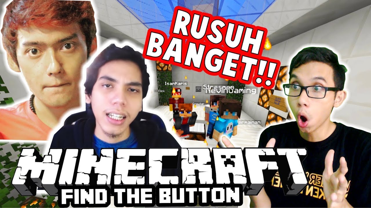 MAIN FIND THE BUTTON RUSUH BANGET,KAYA MAK-MAK ARISAN !