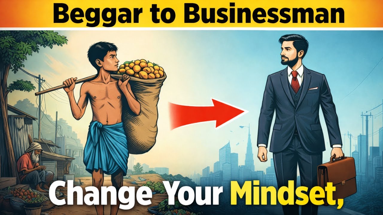 From Beggar to Businessman | Change Your Mindset, Change Your Life | Best Advice Ever