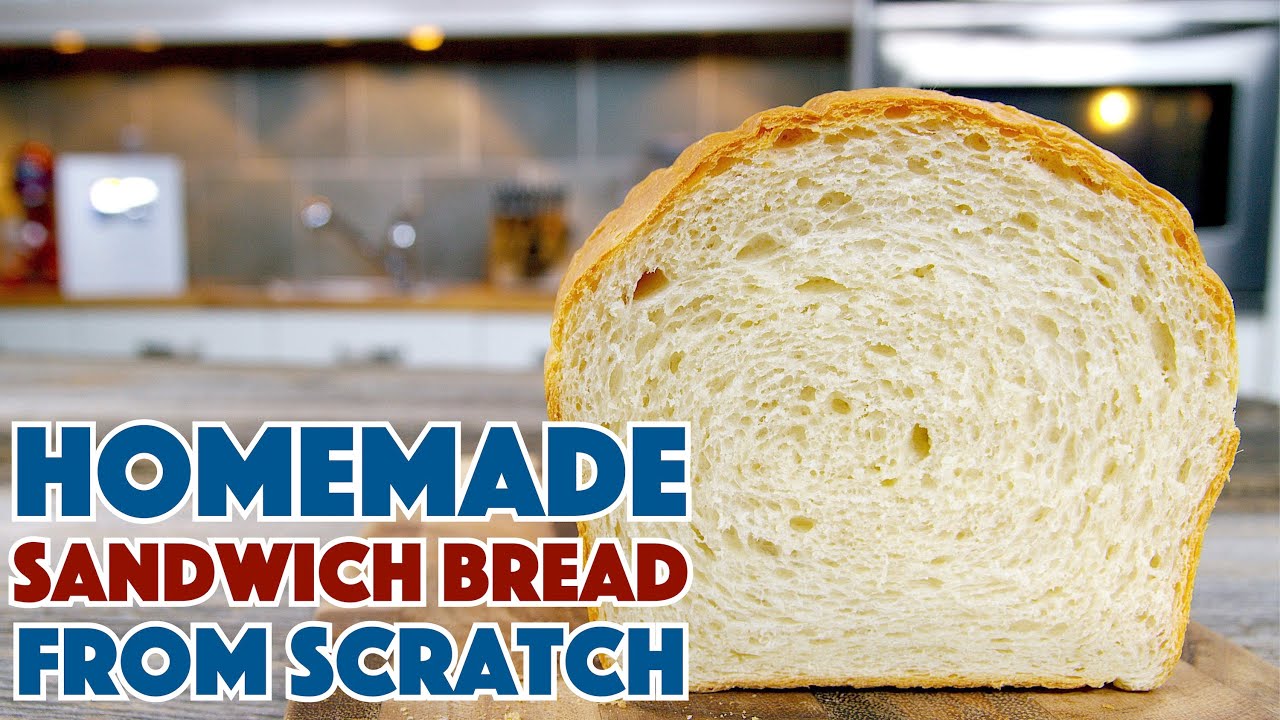 🍞 Easy Sandwich Bread Recipe  - Fluffy White Milk Bread Recipe - Glen & Friends Cooking
