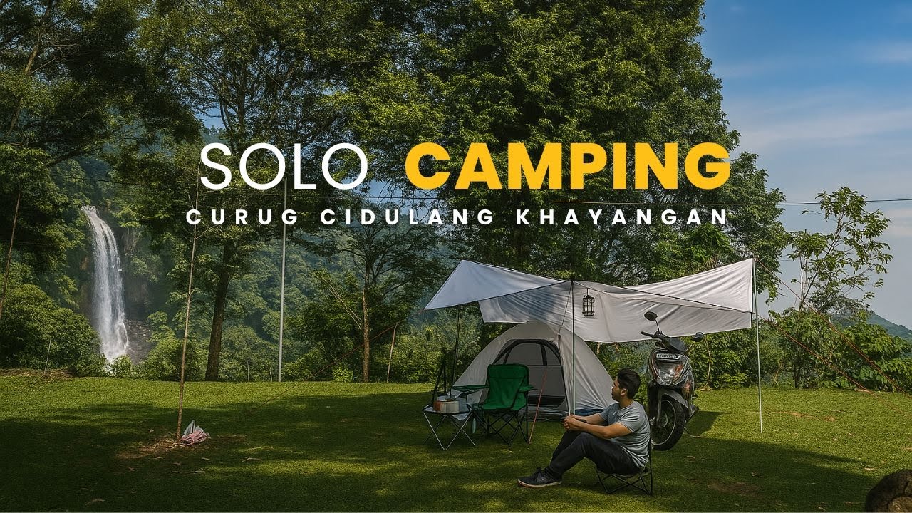 Camping sendiri di Curug Cidulang Kayangan — Antara Badai, Sunyi, dan Pagi yang Menenangkan