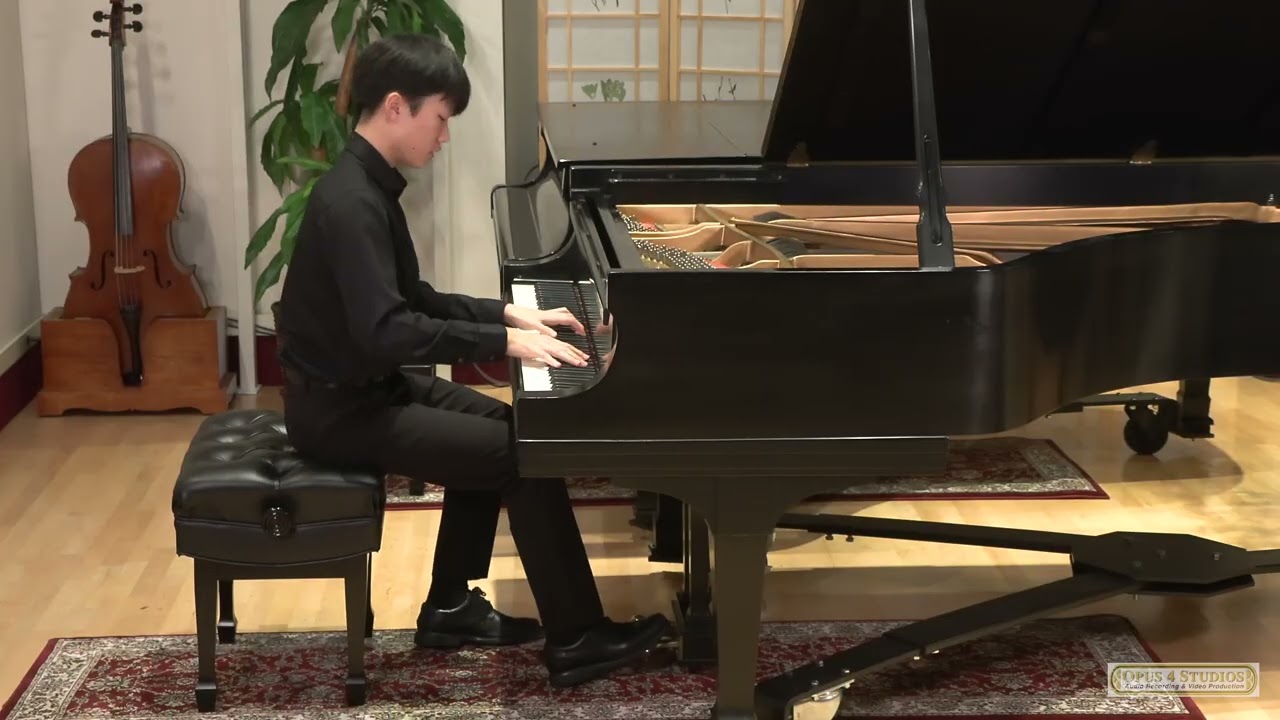 Opus 4 Studios: Andrew Lee, piano - Sonata No. 2 in Bb minor, Op. 36 by Sergei Rachmaninoff