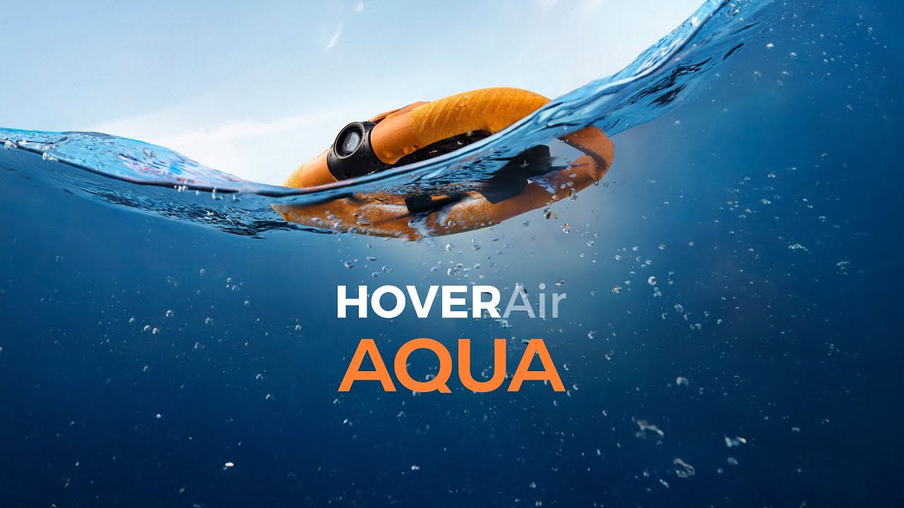 HOVERAir AQUA | 100% Waterproof Self-Flying Action Camera