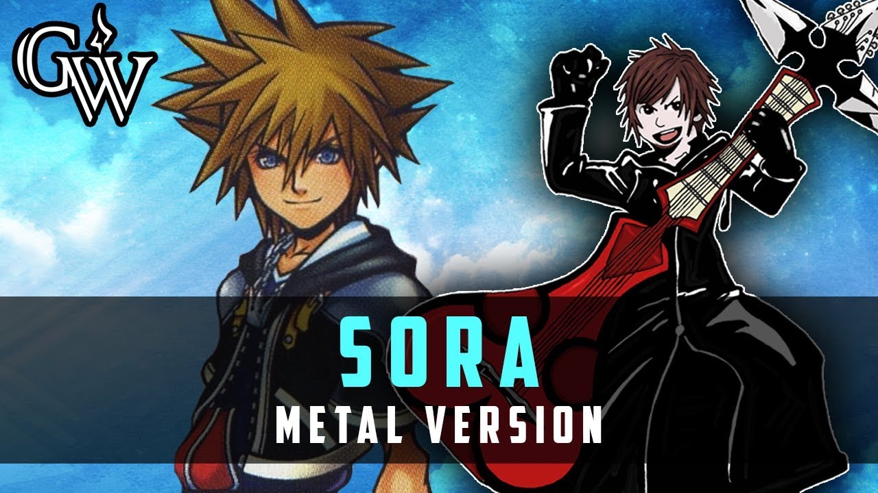 KINGDOM HEARTS METAL ► Sora's Theme | Guitar Cover