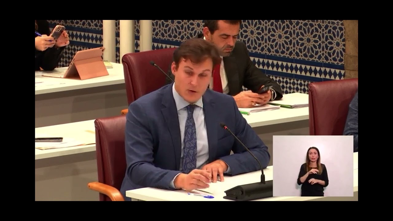 Intervenci&oacute;n del diputado regional, Ignacio Arcas en la Asamblea Regional